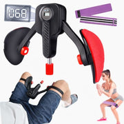 Pelvic Floor Exerciser Kegel Men 0-110 lbs Thigh Pelvic Trainer with Band | 0-110 lbs Adjustable Resistance, Pelvic Floor Exercise Devices, Inner Thigh Exerciser, Strong Pelvic Floor Muscle Control